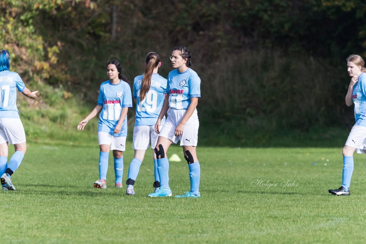 Bild 354 - wBJ TuS Tensfeld - SV Fortuna St. Juergen